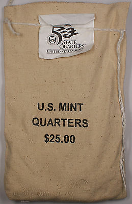 $25 (100 UNC coins) 2000 Maryland - D State Quarter Original Mint Sewn Bag