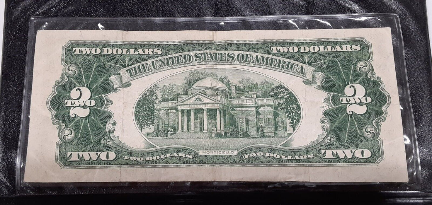 Series 1953-A $2 United States Note- Very Fine in Info Folder