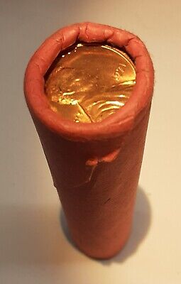 1971 US Lincoln Cent Roll - 50 BU Coins Total in OBW