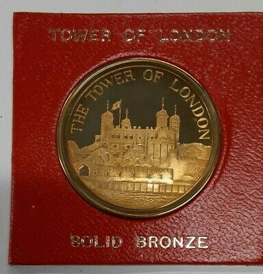 1984 Tower of London Small Size (38mm) Bronze Medal
