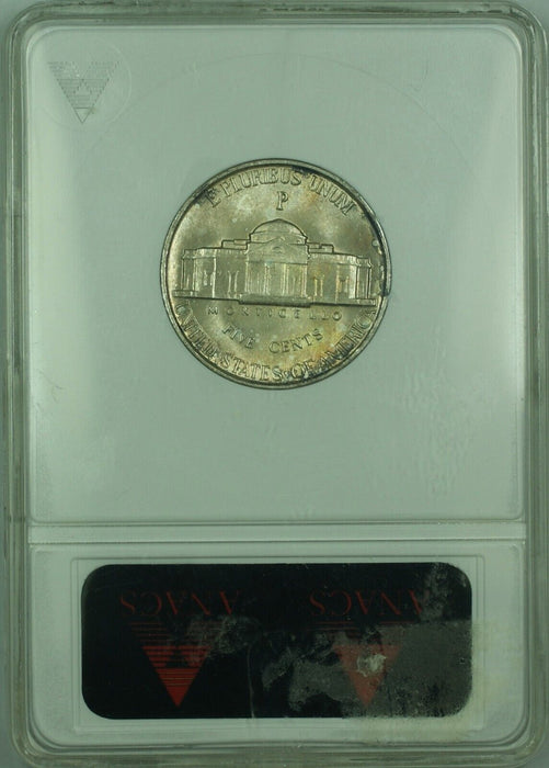 1942-P Jefferson Wartime Silver Nickel 5C Coin ANACS MS-64 5 Steps