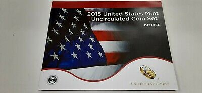 2015 Complete P&D United States Mint Set in Original Government Packaging