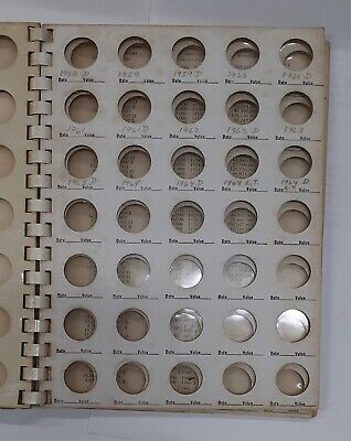 Vintage President Empty Coin Album-US Dimes Can Hold 105 Dimes USED