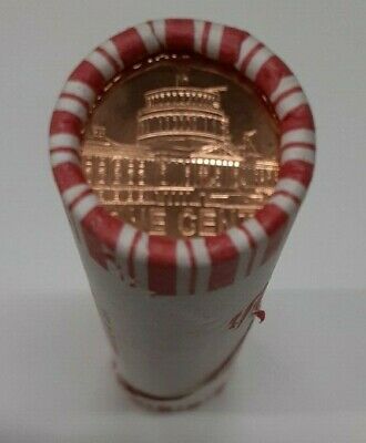 2009 4th Rev. "The Presidency" BU Lincoln Cent Roll - 50 Coins in OBW/Tubes