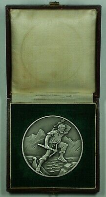 ND Switzerland Silver Swiss Shooting Medal R1536Aa in Original Case