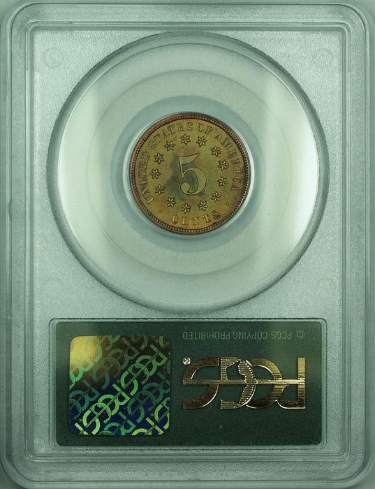 1872 Shield Nickel Pattern Proof 5c Coin PCGS PR-64 BN OGH J-1189 Judd WW