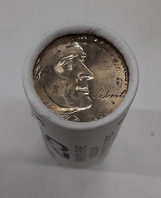 2005-P Jefferson Nickel BU Rolls Bison -Ten 25 Coin Rolls/250 Coins in Box