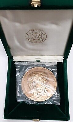 1981 Ronald Reagan 1st Inaugural Bronze Medal in Case And Box
