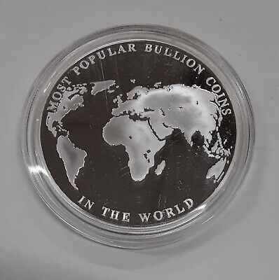 American Mint World Coins Plated Copper Round German 20 Mark Coin W/COA