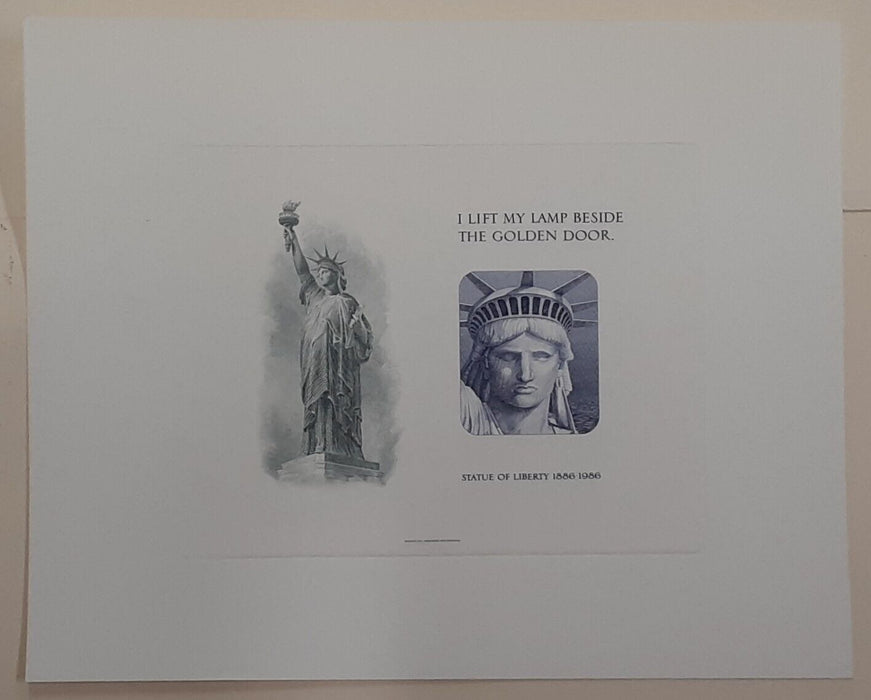 BEP Souvenir Card From 1985 ANA Baltimore - Statue of Liberty (B 83)