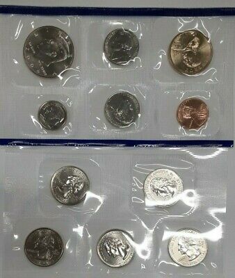 2004 P&D United States 22 Coin BU Mint Set Coins  ONLY NO Envelope & COA