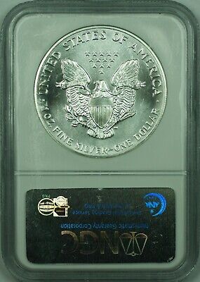 1989 American Silver Eagle ASE Dollar $1 Coin NGC MS-68 20th Anniv Collection