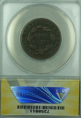 1829 Coronet Head Large Cent ANACS GOOD-6 (41)