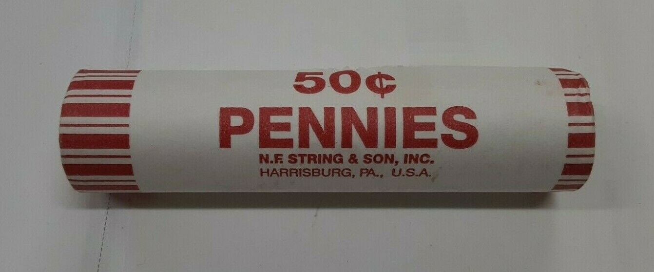 2009 MM Unknown 3rd Rev "Professional Life" BU Lincoln Cent Roll - 50 Coins/OBW