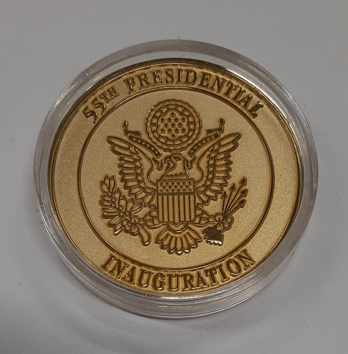 2005 Inauguration of George W. Bush/Dick Cheney 1.5 Inch Medal in Capsule