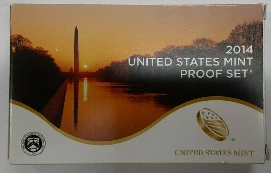 2014-S US Mint 14 Coin Proof Set as Issued in Original Mint Packaging