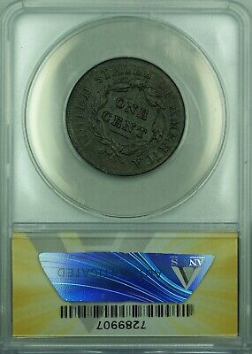 1812 Classic Head One Cent 1C ANACS VF 30 Details Corroded Scratched