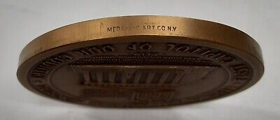 1965 Federal Hall National Memorial Bronze Medal in Original Box by MACo
